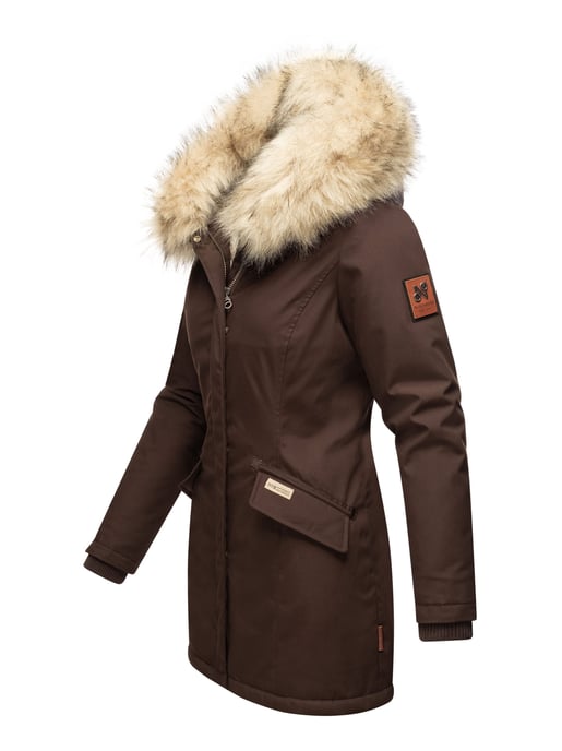 Navahoo Damen Winter Parka Cristal – Premium Kollektion mit Abnehmbarem Kunstfellkragen - Image 3