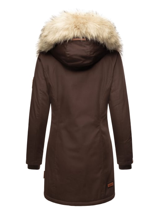 Navahoo Damen Winter Parka Cristal – Premium Kollektion mit Abnehmbarem Kunstfellkragen - Image 4