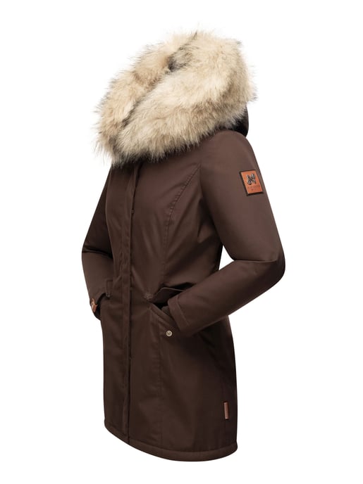 Navahoo Damen Winter Parka Cristal – Premium Kollektion mit Abnehmbarem Kunstfellkragen - Image 5