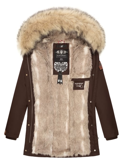 Navahoo Damen Winter Parka Cristal – Premium Kollektion mit Abnehmbarem Kunstfellkragen - Image 6