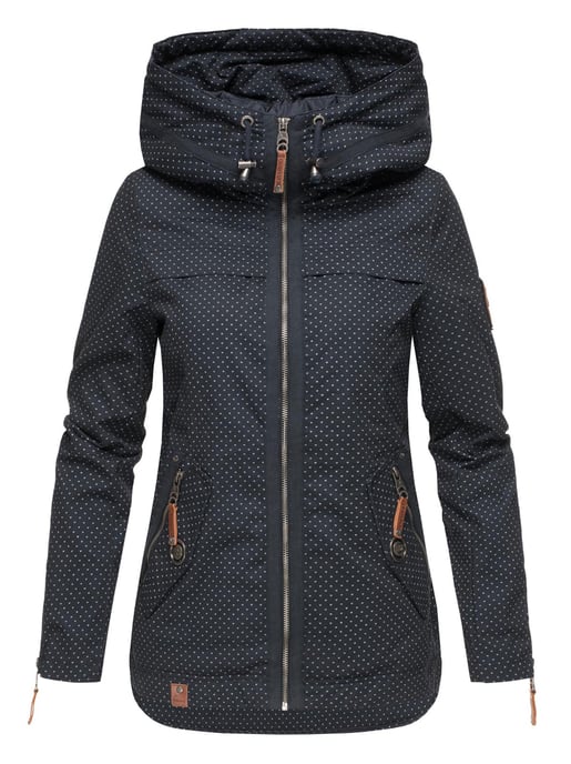 Navahoo Damen Übergangsjacke Wekoo – Leichte Baumwolljacke mit Kapuze - Image 2