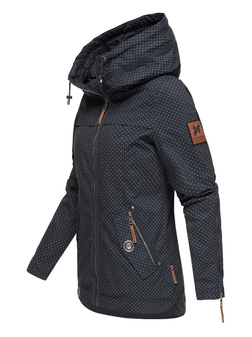 Navahoo Damen Übergangsjacke Wekoo – Leichte Baumwolljacke mit Kapuze - Image 3