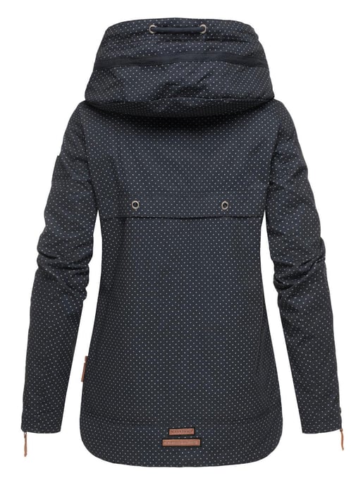 Navahoo Damen Übergangsjacke Wekoo – Leichte Baumwolljacke mit Kapuze - Image 4