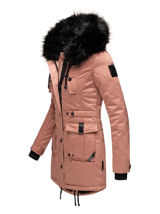 Navahoo Damen Winterjacke Luluna-Princess – Warm, Stylisch & Mit Teddyfell und Kunstfellkragen - Image 3
