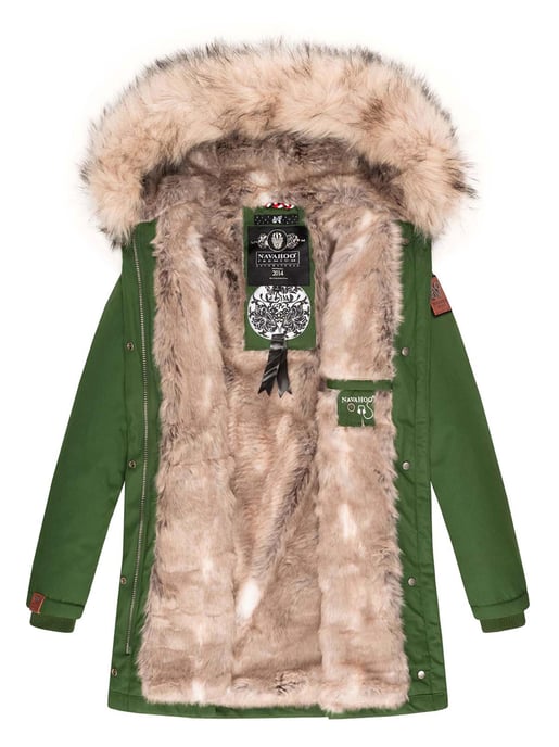 Navahoo Damen Winter Parka Cristal – Premium Kollektion mit Abnehmbarem Kunstfellkragen - Image 5