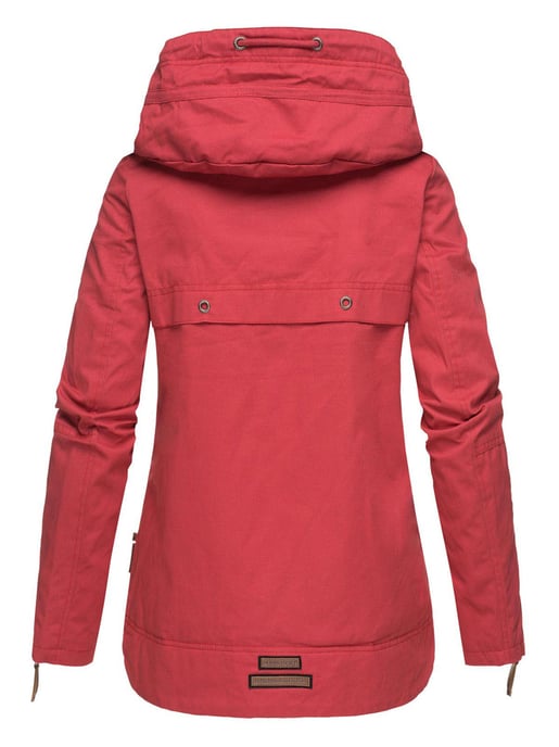 Navahoo Damen Übergangsjacke Wekoo – Leichte Baumwolljacke mit Kapuze - Image 4