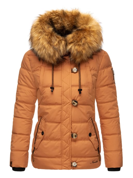 Navahoo Damen Winterjacke Zoja – Warm, Stylisch & Mit Abnehmbarem Kunstfellkragen - Image 2