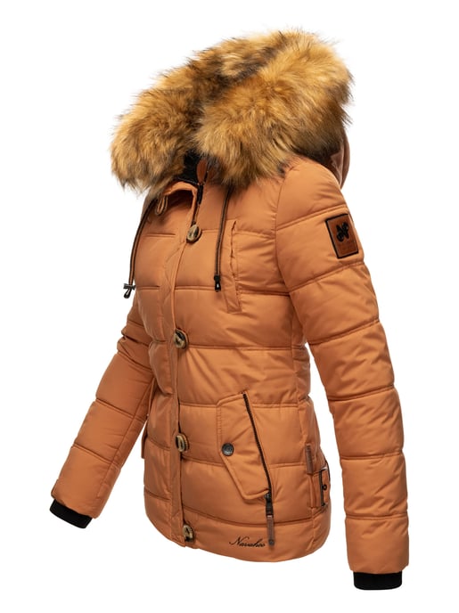 Navahoo Damen Winterjacke Zoja – Warm, Stylisch & Mit Abnehmbarem Kunstfellkragen - Image 3