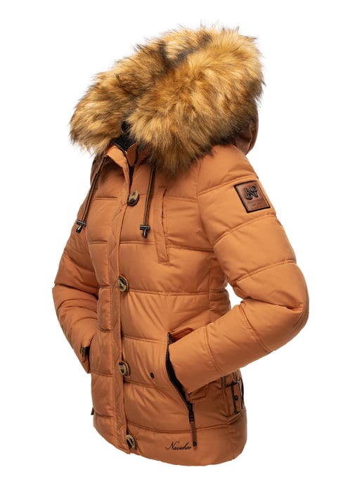 Navahoo Damen Winterjacke Zoja – Warm, Stylisch & Mit Abnehmbarem Kunstfellkragen - Image 5