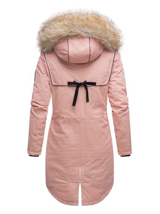 Navahoo Damen Winterjacke Bombi – Premium Kollektion mit Abnehmbarem Kunstfellkragen - Image 3