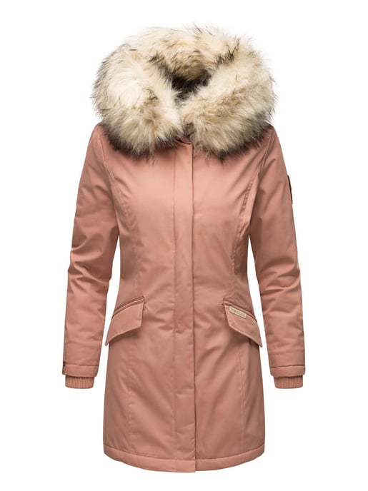 Navahoo Damen Winter Parka Cristal – Premium Kollektion mit Abnehmbarem Kunstfellkragen - Image 2