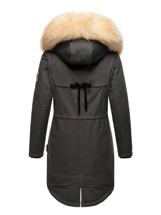 Navahoo Damen Winterjacke Bombi – Premium Kollektion mit Abnehmbarem Kunstfellkragen - Image 4