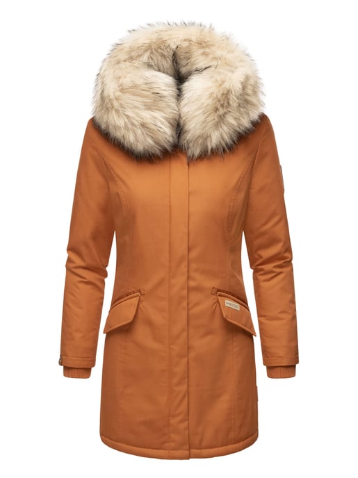 Navahoo Damen Winter Parka Cristal – Premium Kollektion mit Abnehmbarem Kunstfellkragen - Image 2