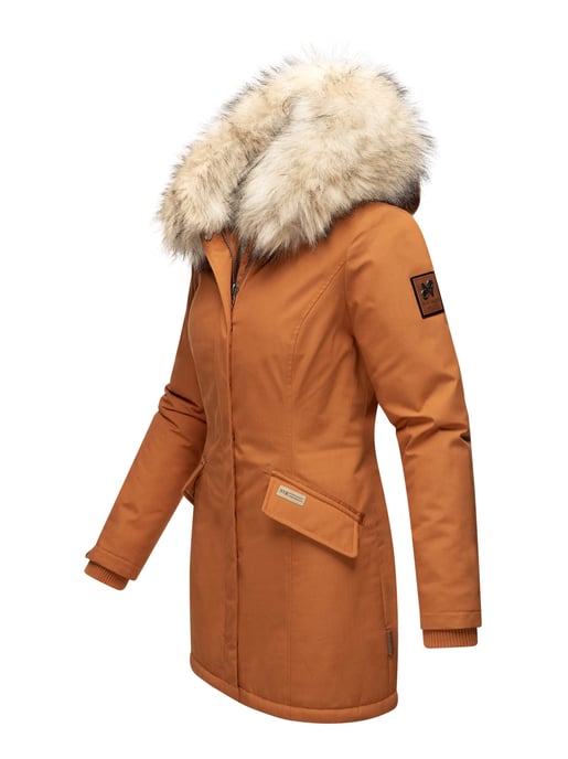 Navahoo Damen Winter Parka Cristal – Premium Kollektion mit Abnehmbarem Kunstfellkragen - Image 3