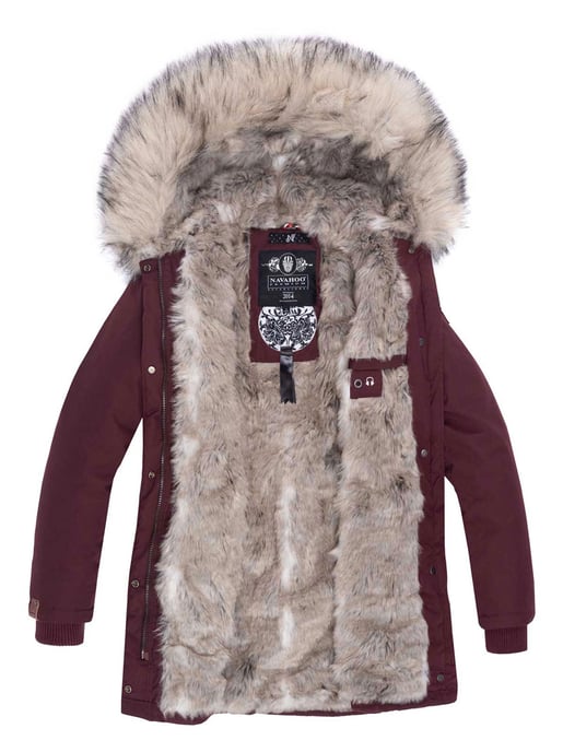 Navahoo Damen Winter Parka Cristal – Premium Kollektion mit Abnehmbarem Kunstfellkragen - Image 5