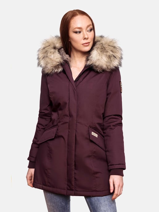 Navahoo Damen Winter Parka Cristal – Premium Kollektion mit Abnehmbarem Kunstfellkragen - Image 6