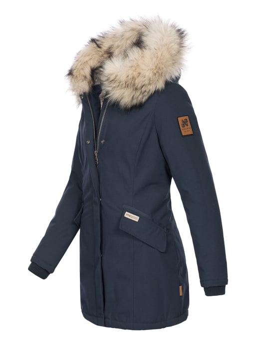 Navahoo Damen Winter Parka Cristal – Premium Kollektion mit Abnehmbarem Kunstfellkragen - Image 2