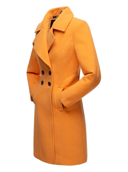 Navahoo Damen Trenchcoat Wooly – Premium Wintermantel mit Eleganter Passform - Image 4