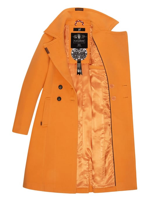 Navahoo Damen Trenchcoat Wooly – Premium Wintermantel mit Eleganter Passform - Image 6