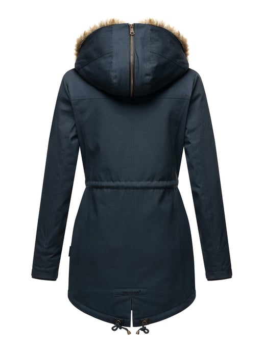 Navahoo Damen Winterjacke Diamond – Warm, Edel & Mit Teddyfell - Image 3