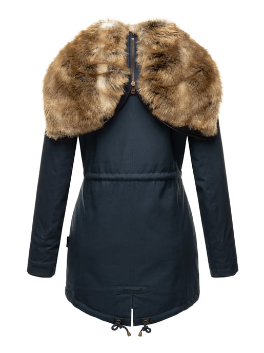 Navahoo Damen Winterjacke Diamond – Warm, Edel & Mit Teddyfell - Image 4
