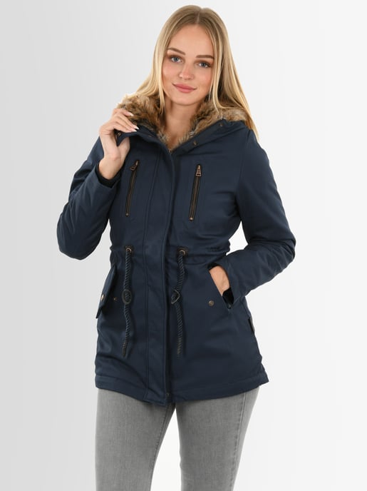 Navahoo Damen Winterjacke Diamond – Warm, Edel & Mit Teddyfell - Image 5