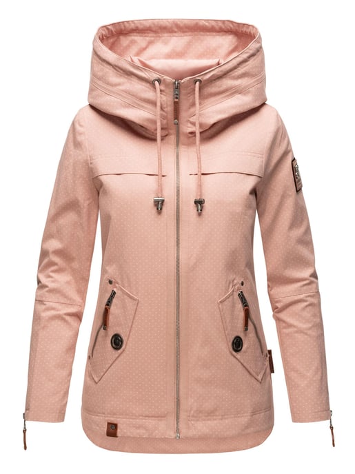 Navahoo Damen Übergangsjacke Wekoo – Leichte Baumwolljacke mit Kapuze - Image 2