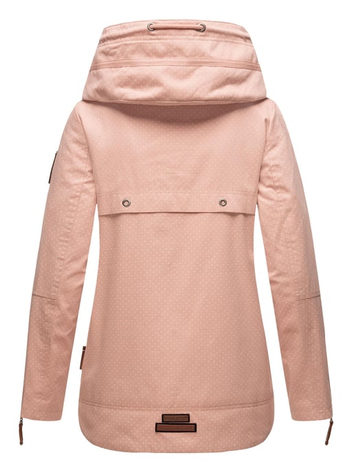 Navahoo Damen Übergangsjacke Wekoo – Leichte Baumwolljacke mit Kapuze - Image 4