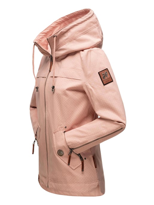 Navahoo Damen Übergangsjacke Wekoo – Leichte Baumwolljacke mit Kapuze - Image 5
