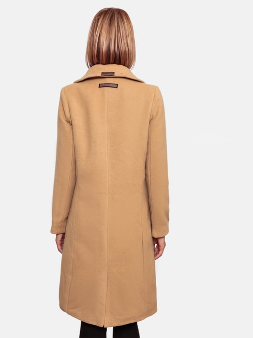 Navahoo Damen Trenchcoat Wooly – Premium Wintermantel mit Eleganter Passform - Image 5