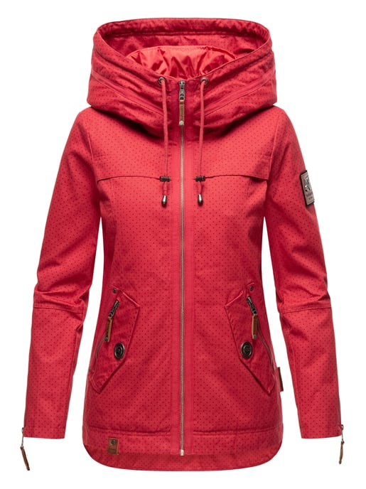 Navahoo Damen Übergangsjacke Wekoo – Leichte Baumwolljacke mit Kapuze - Image 2