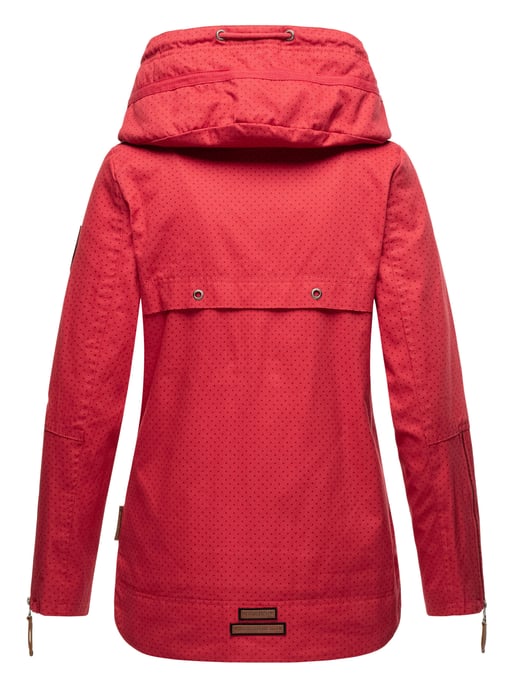 Navahoo Damen Übergangsjacke Wekoo – Leichte Baumwolljacke mit Kapuze - Image 5