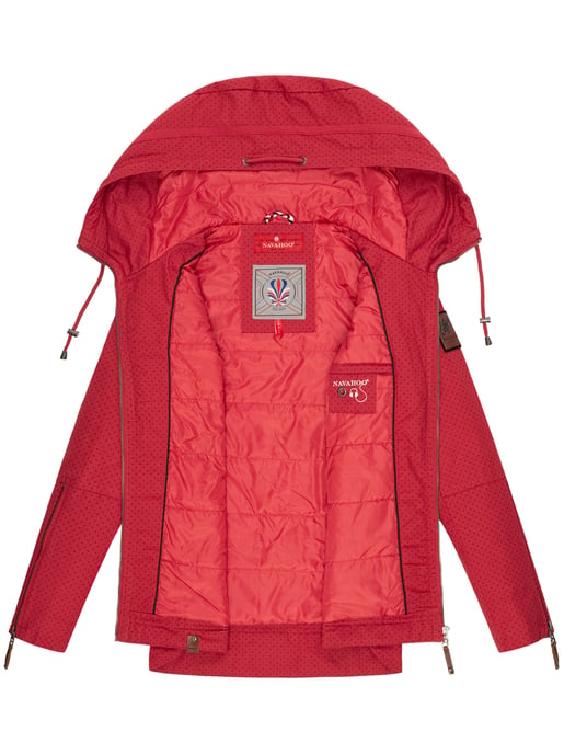 Navahoo Damen Übergangsjacke Wekoo – Leichte Baumwolljacke mit Kapuze - Image 6