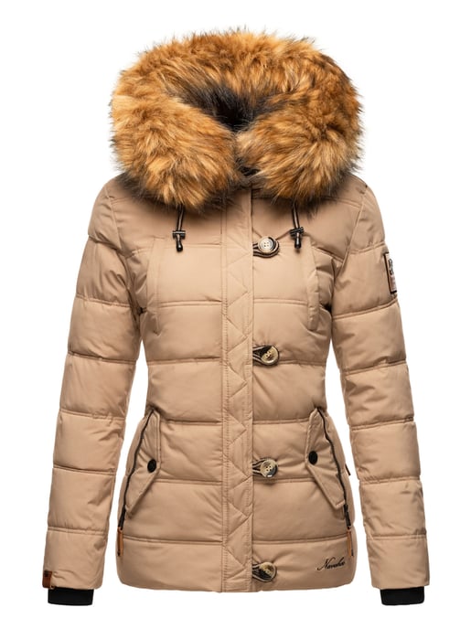 Navahoo Damen Winterjacke Zoja – Warm, Stylisch & Mit Abnehmbarem Kunstfellkragen - Image 2