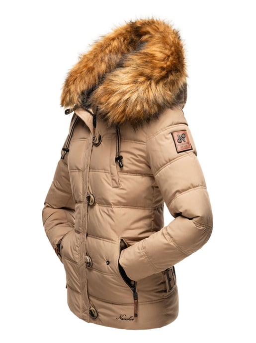 Navahoo Damen Winterjacke Zoja – Warm, Stylisch & Mit Abnehmbarem Kunstfellkragen - Image 4