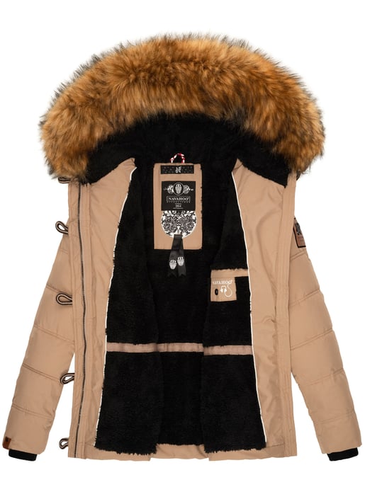 Navahoo Damen Winterjacke Zoja – Warm, Stylisch & Mit Abnehmbarem Kunstfellkragen - Image 6