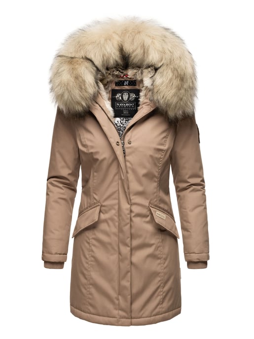 Navahoo Damen Winter Parka Cristal – Premium Kollektion mit Abnehmbarem Kunstfellkragen - Image 1
