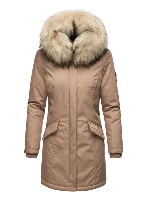 Navahoo Damen Winter Parka Cristal – Premium Kollektion mit Abnehmbarem Kunstfellkragen - Image 2