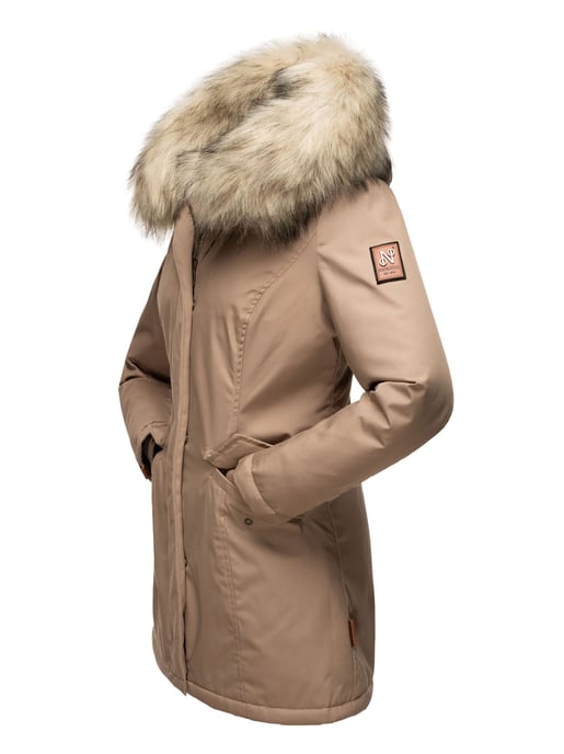 Navahoo Damen Winter Parka Cristal – Premium Kollektion mit Abnehmbarem Kunstfellkragen - Image 4