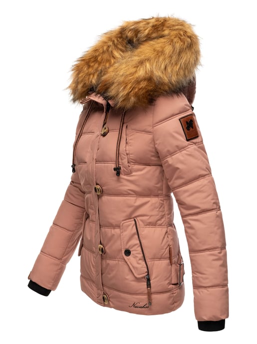 Navahoo Damen Winterjacke Zoja – Warm, Stylisch & Mit Abnehmbarem Kunstfellkragen - Image 3