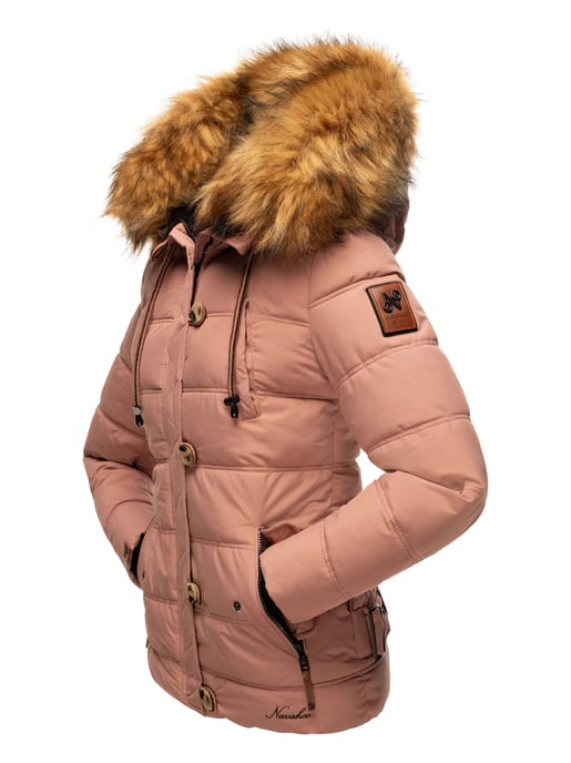 Navahoo Damen Winterjacke Zoja – Warm, Stylisch & Mit Abnehmbarem Kunstfellkragen - Image 5