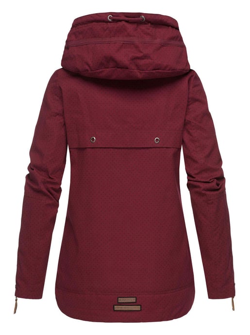 Navahoo Damen Übergangsjacke Wekoo – Leichte Baumwolljacke mit Kapuze - Image 4