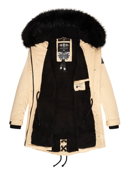 Navahoo Damen Winterjacke Luluna-Princess – Warm, Stylisch & Mit Teddyfell und Kunstfellkragen - Image 6