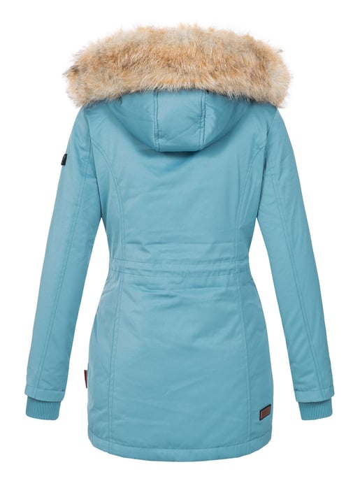 Navahoo Damen Winterjacke Schneeengel – Warm, Wasserabweisend & Mit Abnehmbarem Kunstfellkragen - Image 3