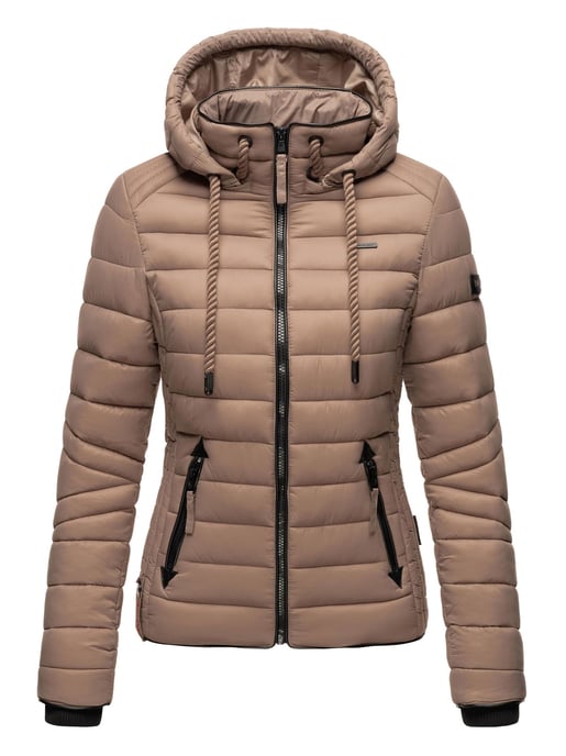 Navahoo Damen Steppjacke Lulana – Leicht, Stylisch & Abnehmbare Kapuze - Image 1