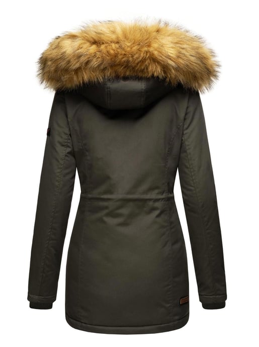 Navahoo Damen Winterjacke Schneeengel Princess – Klassisch, Warm & Mit Abnehmbarem Kunstfellkragen - Image 4