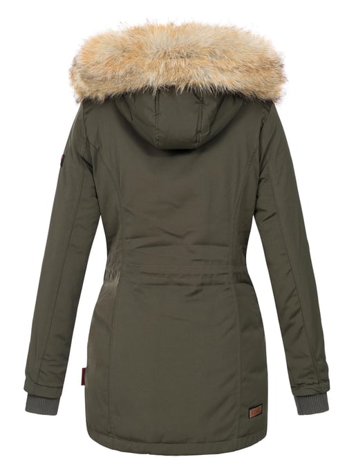 Navahoo Damen Winterjacke Schneeengel – Warm, Wasserabweisend & Mit Abnehmbarem Kunstfellkragen - Image 3