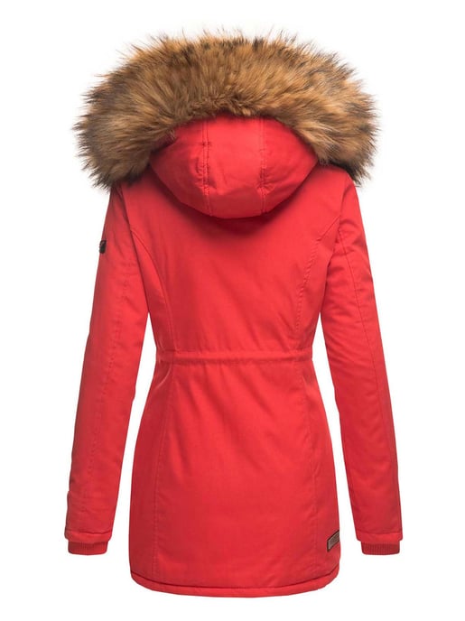 Navahoo Damen Winterjacke Schneeengel Princess – Klassisch, Warm & Mit Abnehmbarem Kunstfellkragen - Image 3