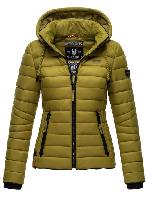 Navahoo Damen Steppjacke Lulana – Leicht, Stylisch & Abnehmbare Kapuze - Image 1