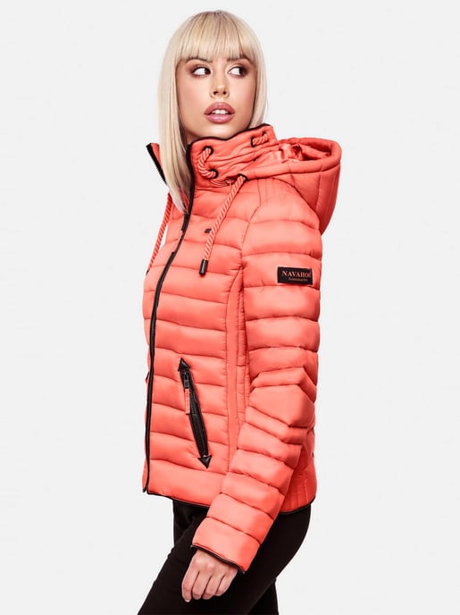 Navahoo Damen Steppjacke Lulana – Leicht, Stylisch & Abnehmbare Kapuze - Image 4